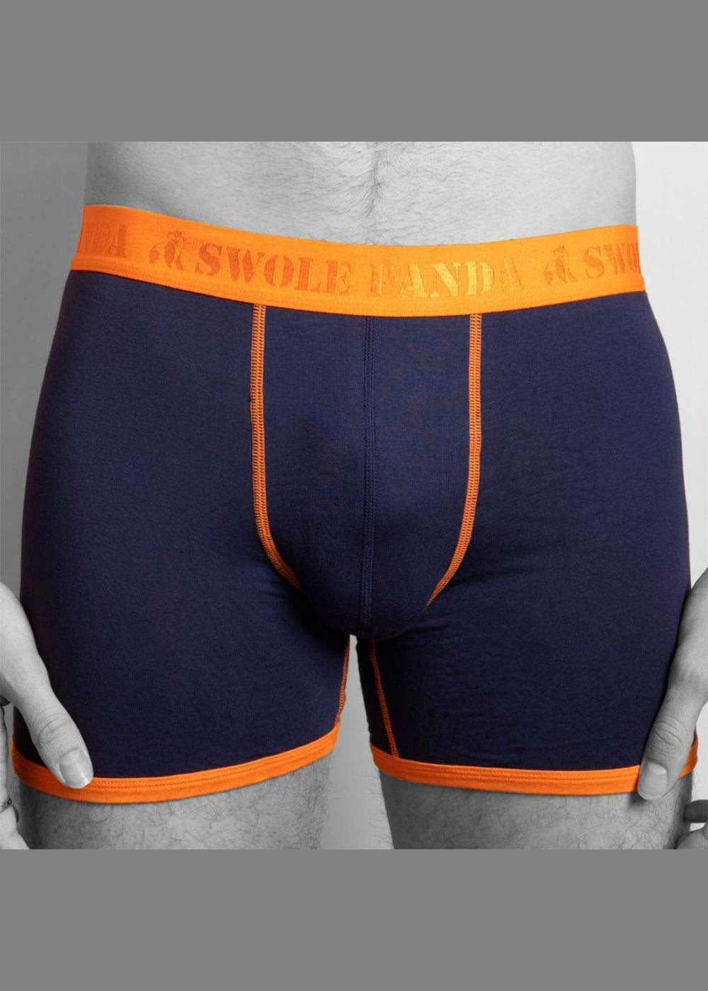 Navy Bamboo Boxers
