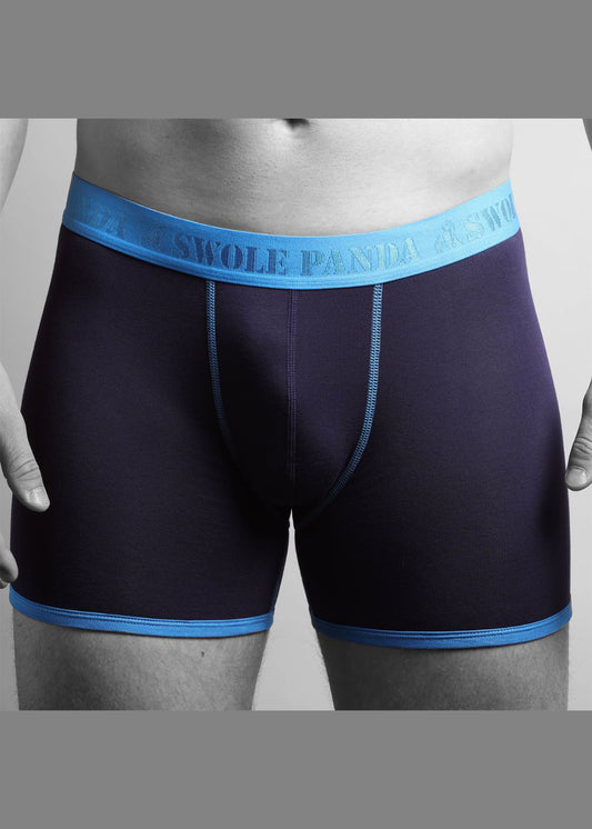 Navy Bamboo Boxers