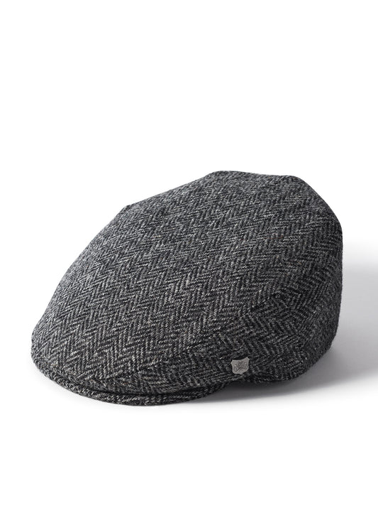 Stornoway Harris Tweed Flat Cap