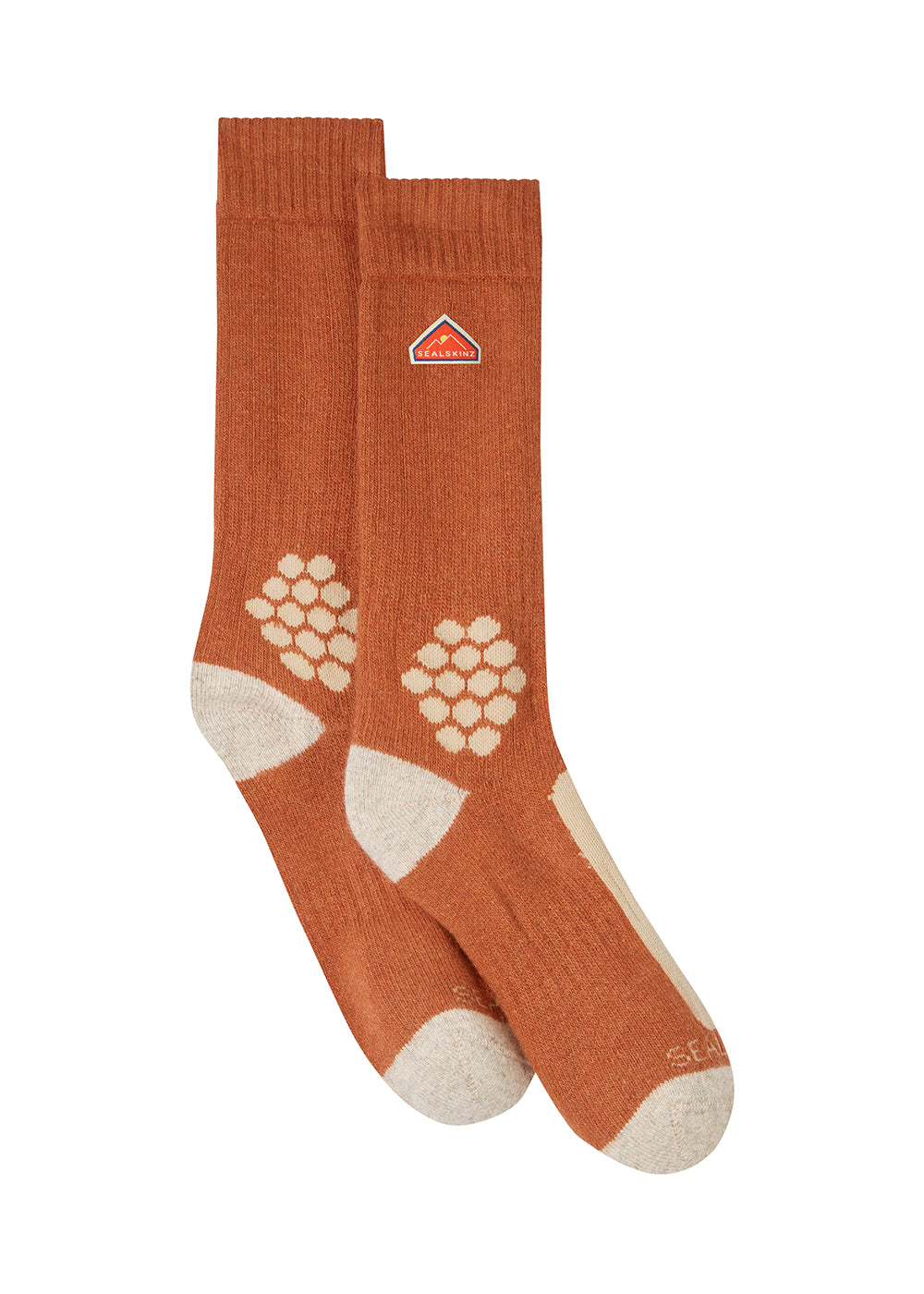 Scarning Recycled Wool Mid Twisted Hiking Socks