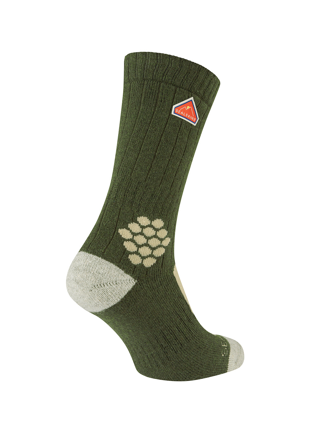 Scarning Recycled Wool Mid Twisted Hiking Socks