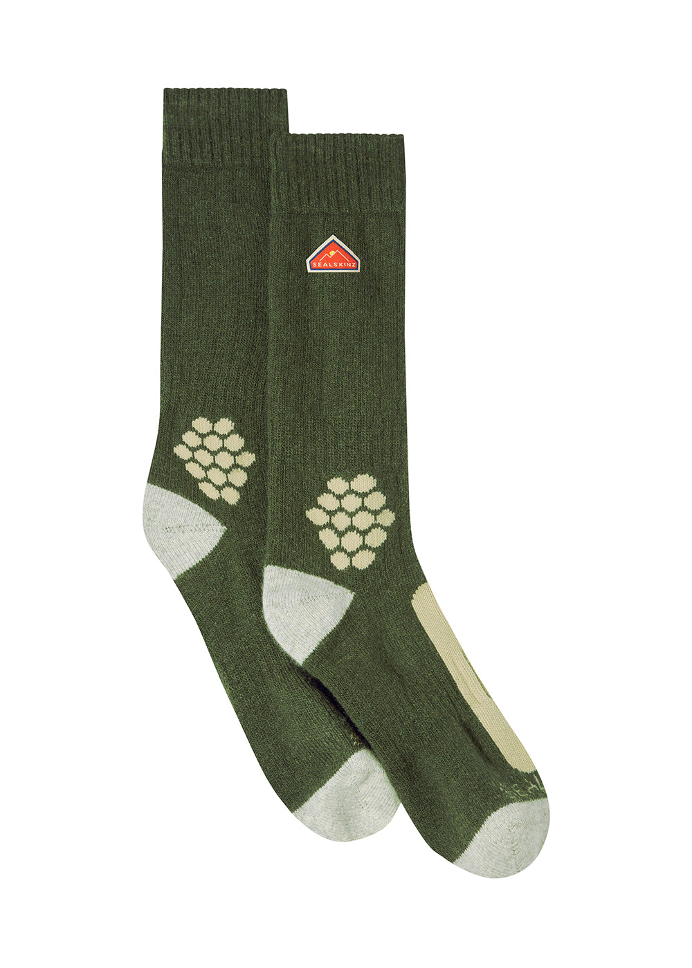 Scarning Recycled Wool Mid Twisted Hiking Socks