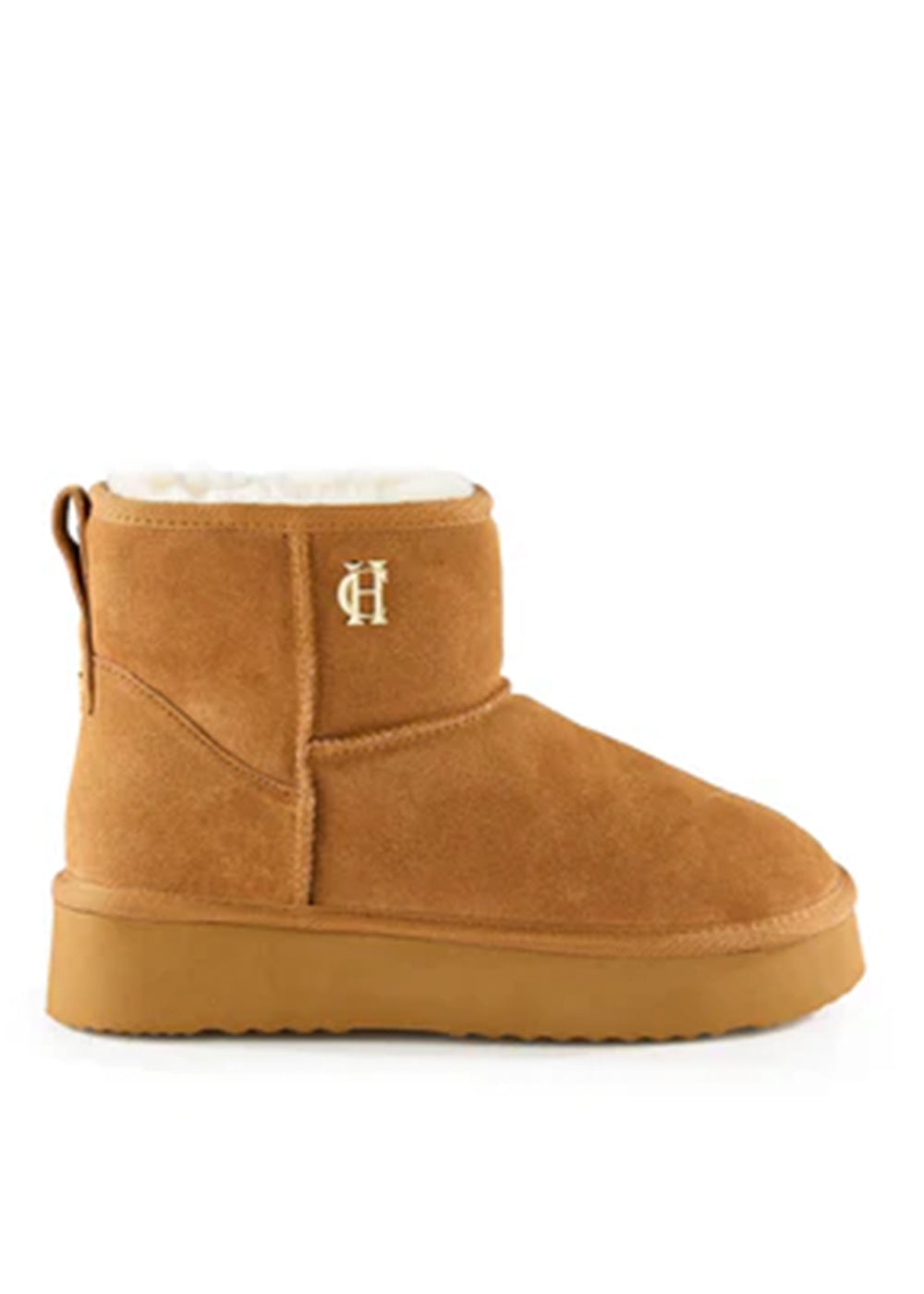 Shearling Platform Boots
