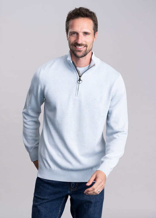 Cotton Half Zip