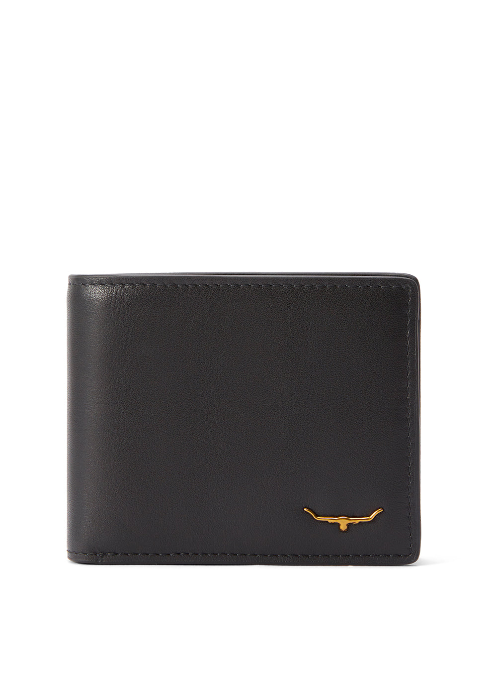 RM Williams Bifold Wallet with Pocket – Black – Humes Outfitters