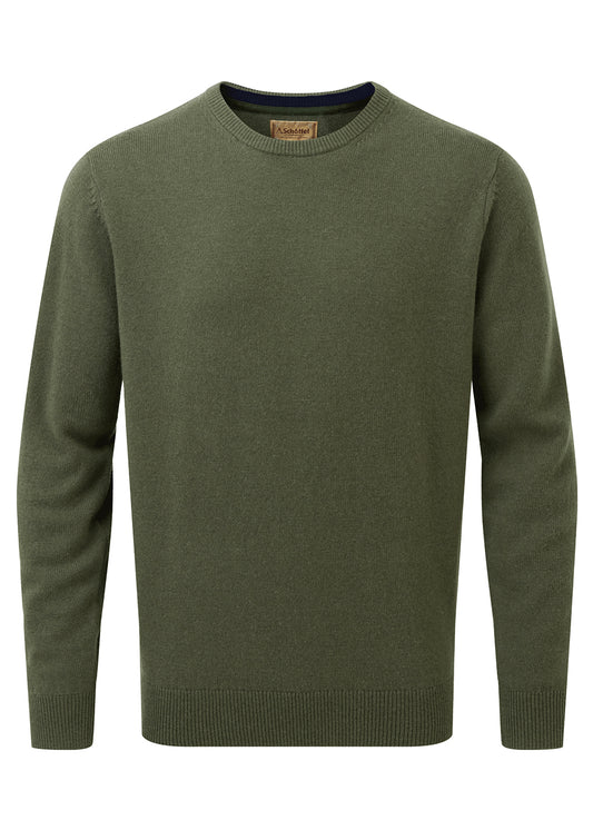 Lewis Lambswool Crew Neck Jumper