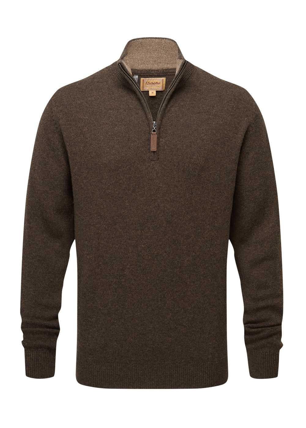 Lewis Lambswool 1/4 Zip Jumper