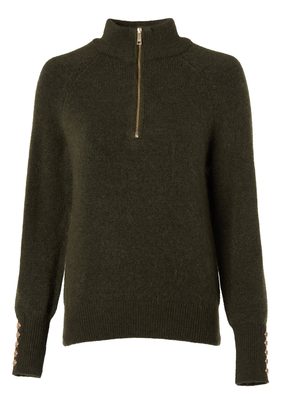 Tori Quarter Zip Knit