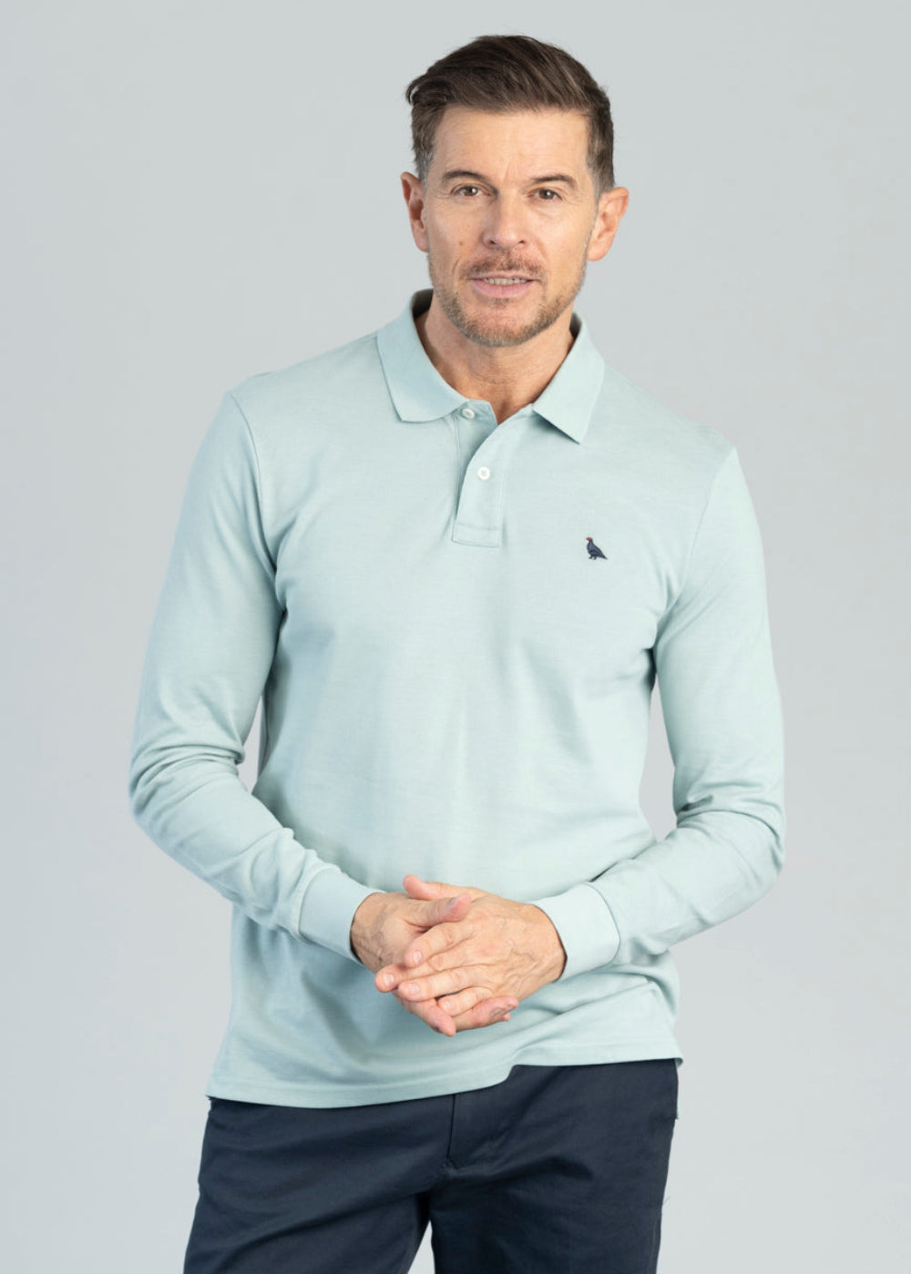 St Ives Long Sleeved Polo Shirt