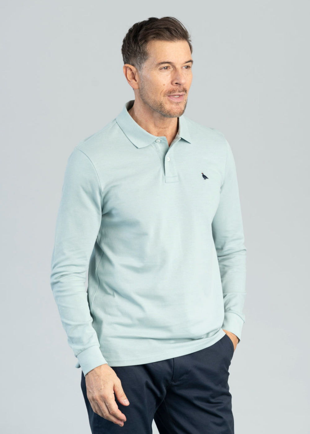 St Ives Long Sleeved Polo Shirt