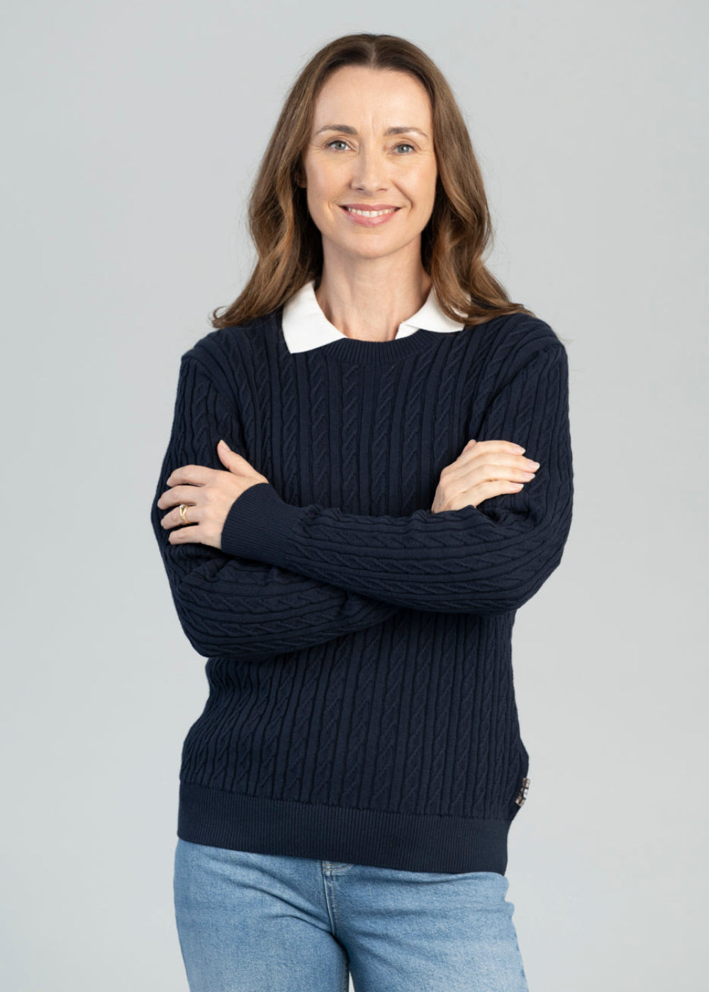 Hartland Crew Knitted Jumper