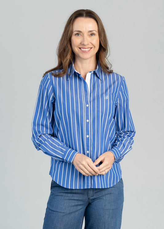 Classic Poplin Stripe Shirt