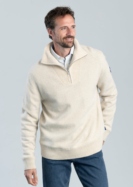 Bosse T-Neck Windproof Sweater