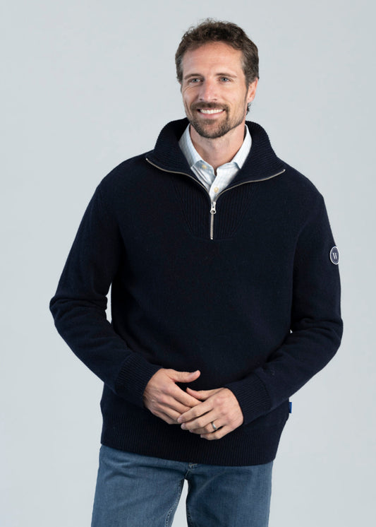 Bosse T-Neck Windproof Sweater