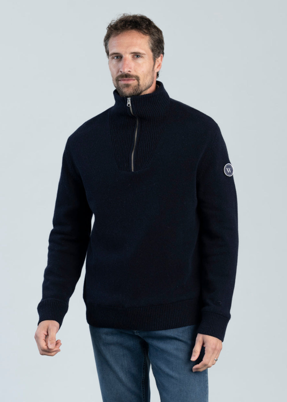 Bosse T-Neck Windproof Sweater
