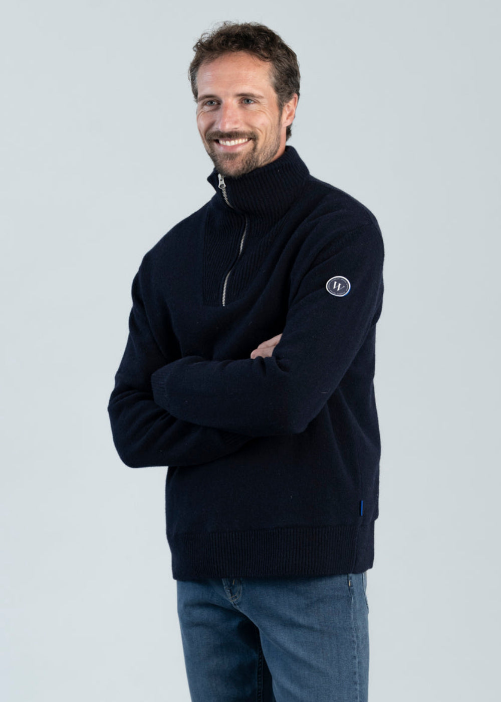 Bosse T-Neck Windproof Sweater