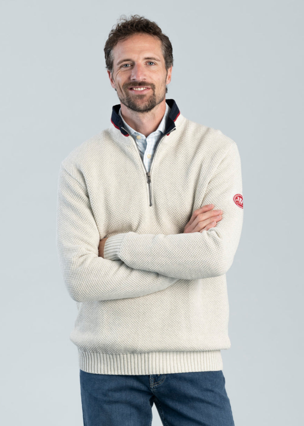 Alvin T-Neck Windproof Sweater