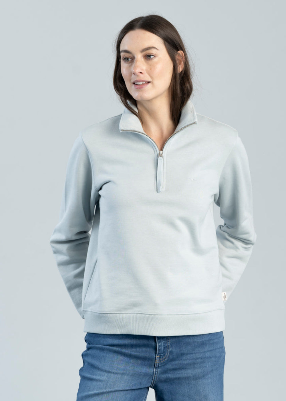 Trickett Zip Neck Sweatshirt
