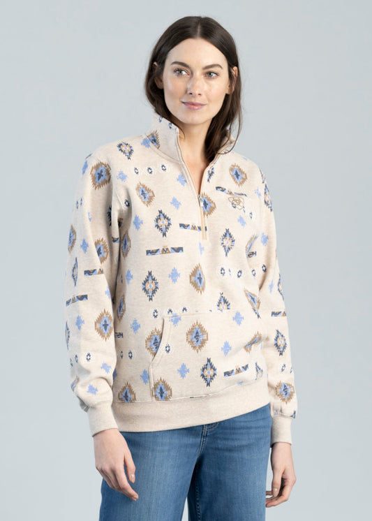 Sapphire 1/2 Zip Sweatshirt