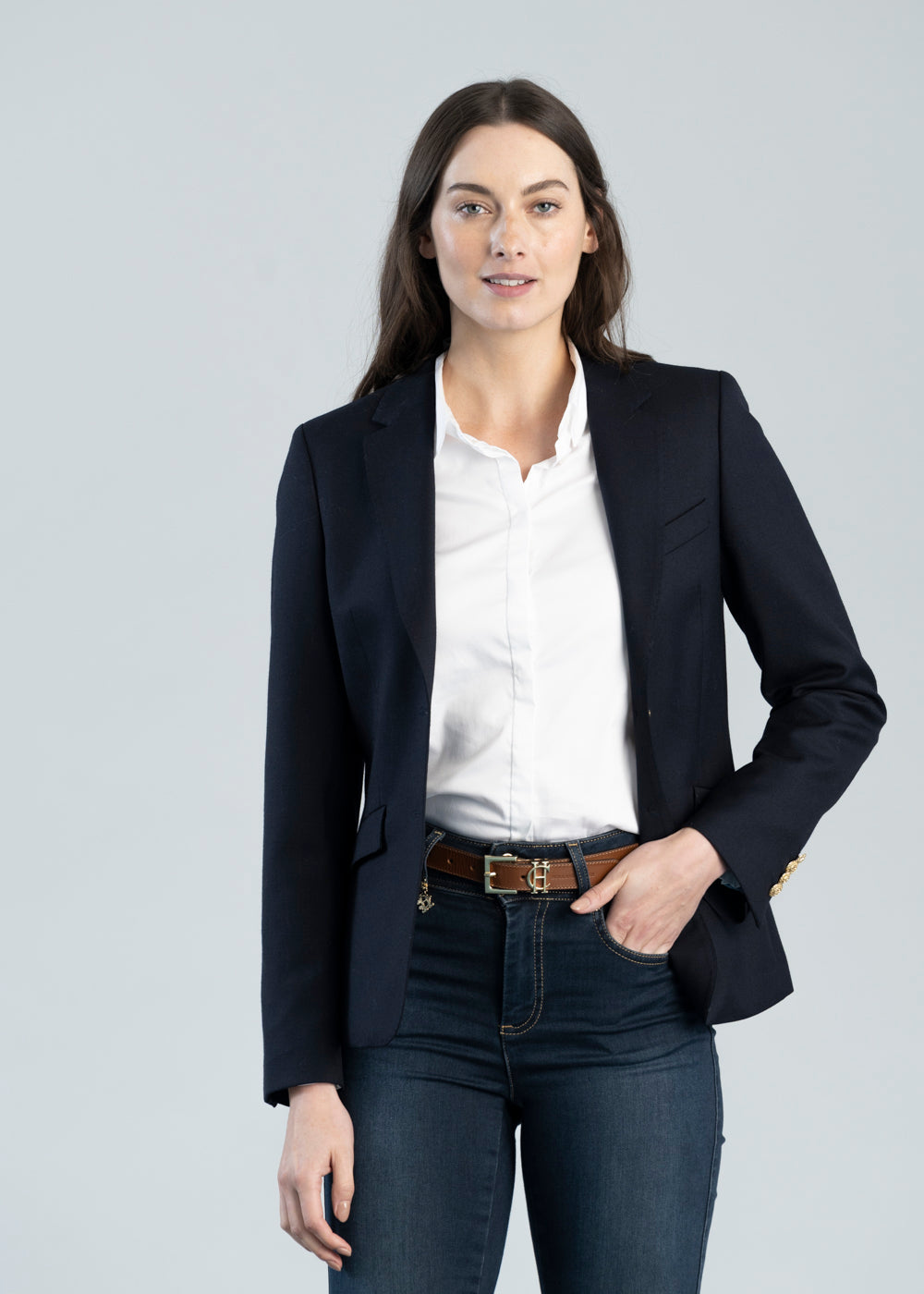 Alexandria Blazer - SS26 Navy