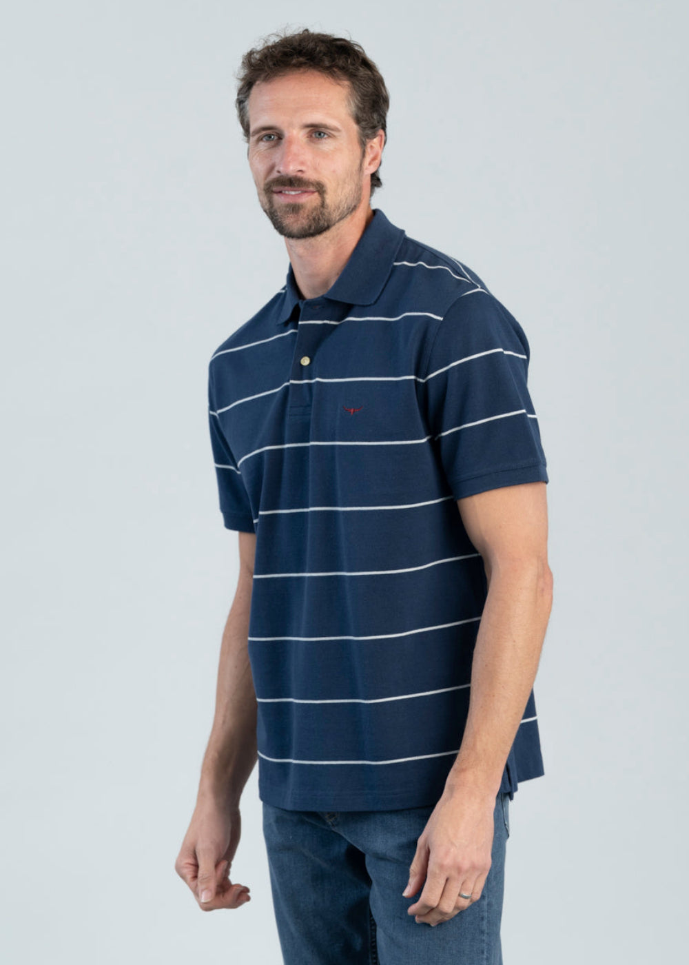 Albany Stripe Polo