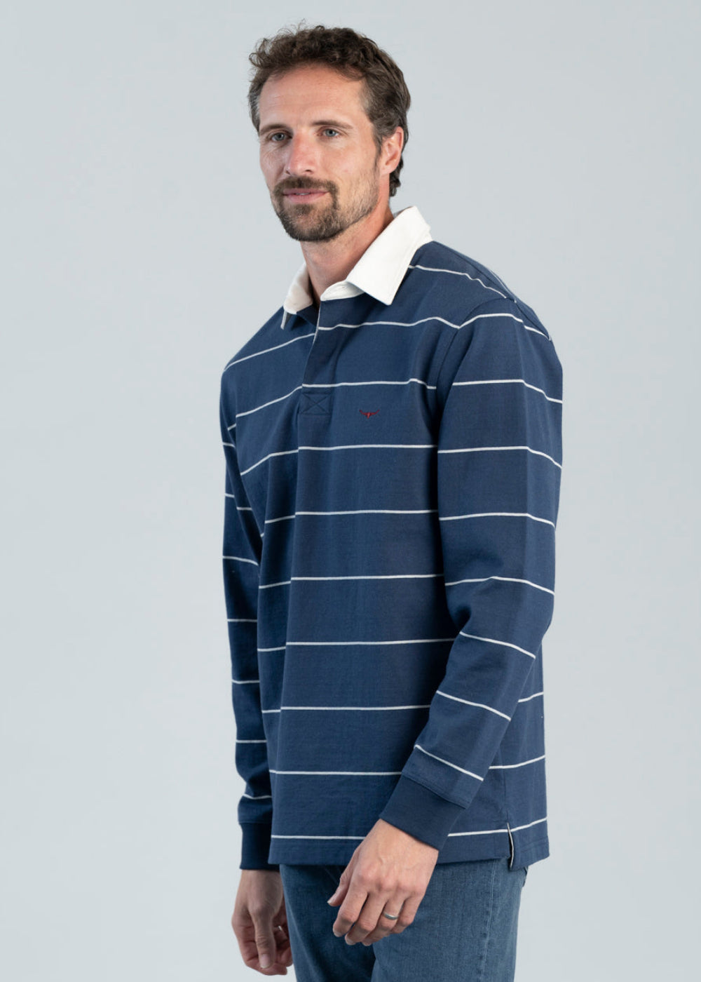 Albany Stripe Rugby Shirt