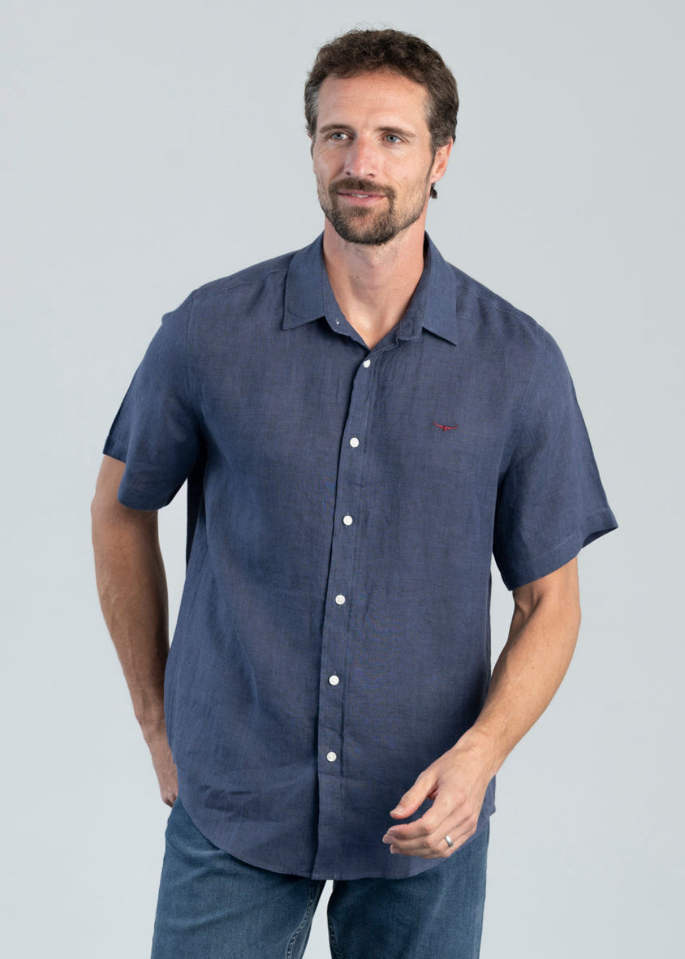 Newman Linen Short Sleeved Shirt