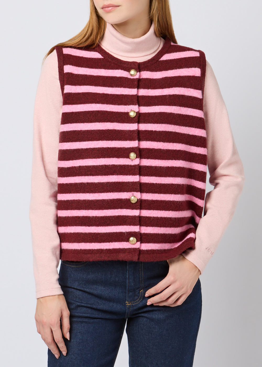Holly Button Tank