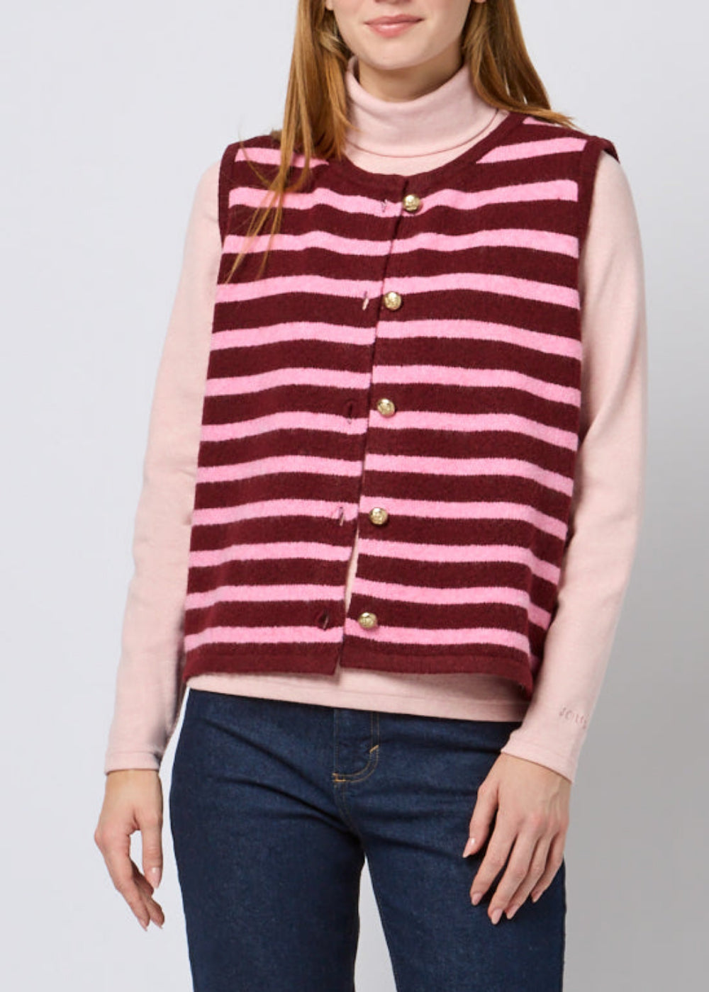 Holly Button Tank