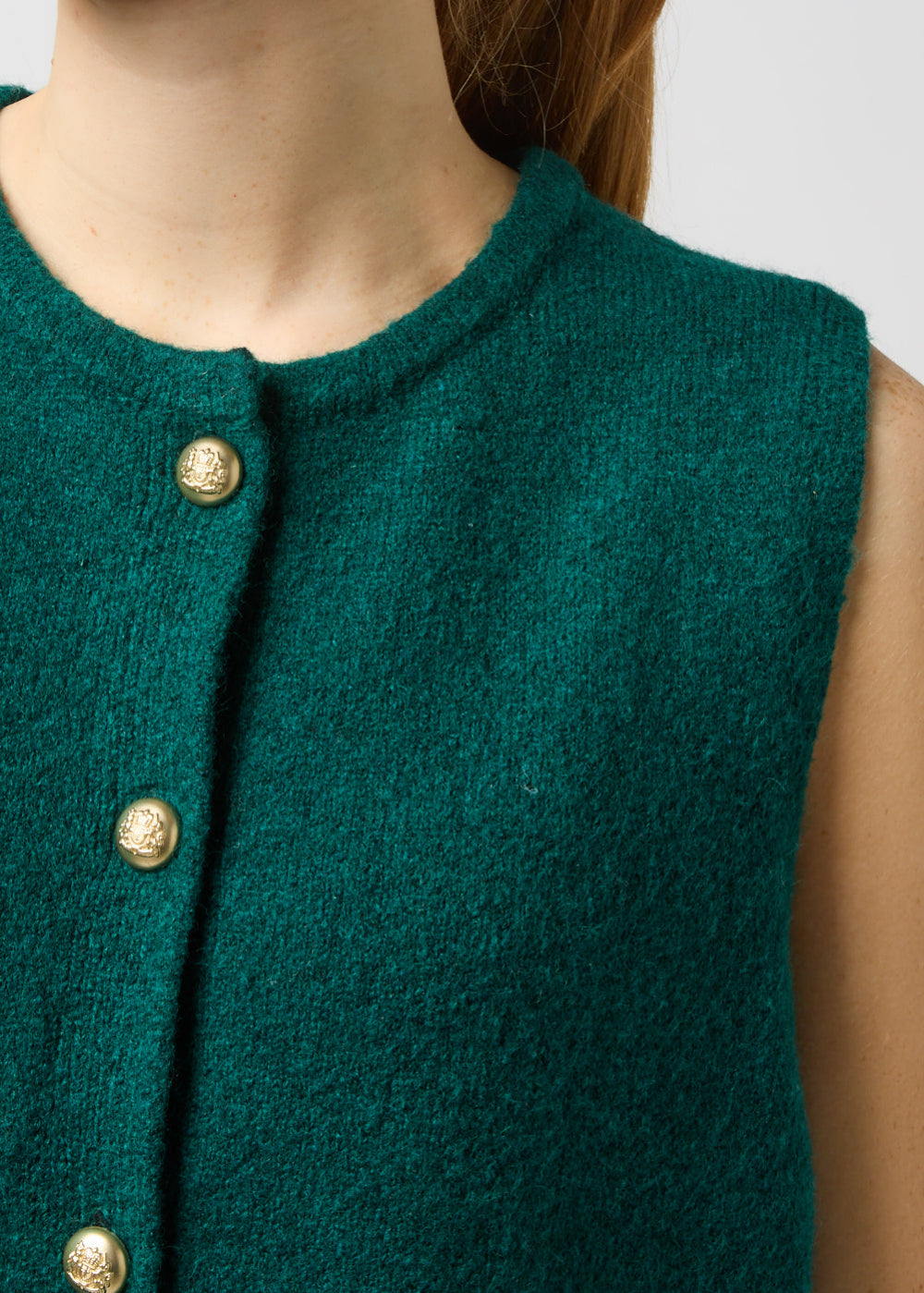 Holly Button Tank
