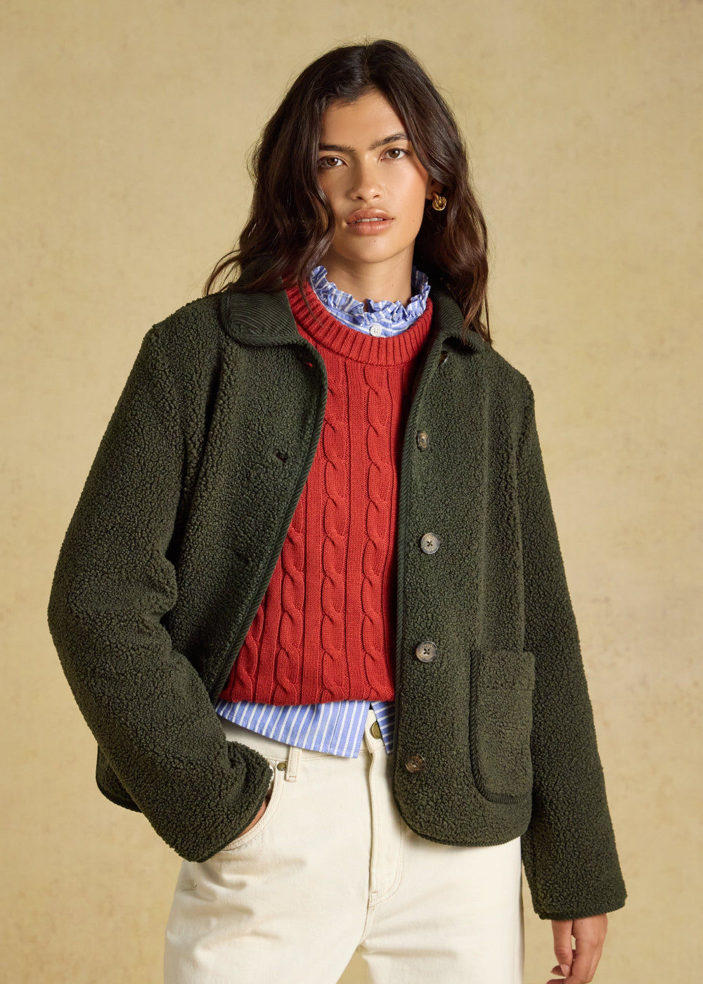 Sadie Short Fleece Jacket