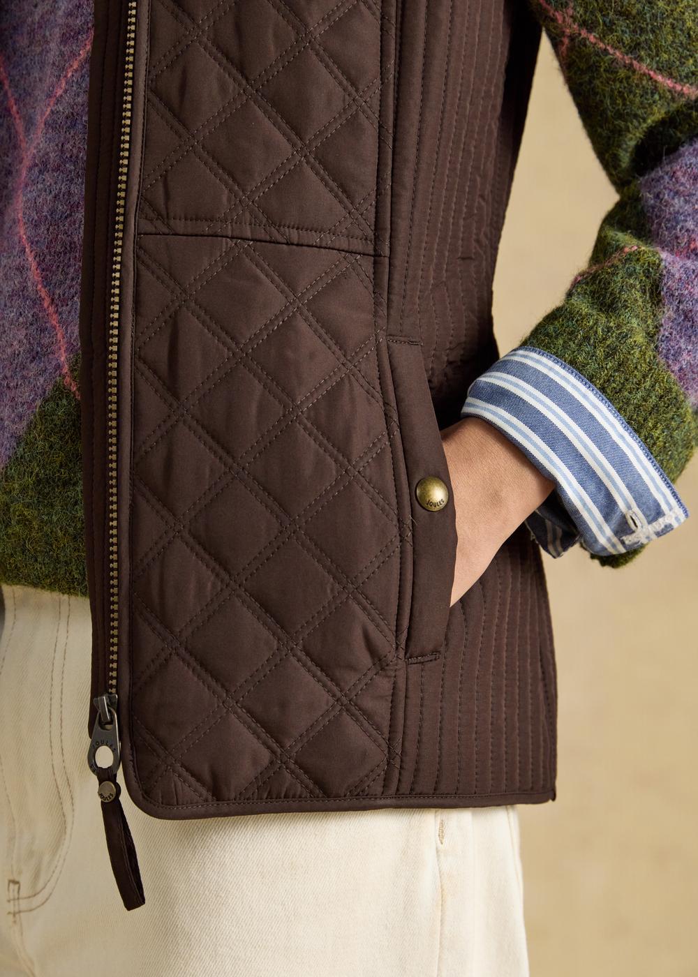Minx Diamond Quilted Gilet