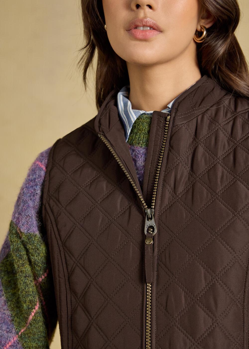 Minx Diamond Quilted Gilet
