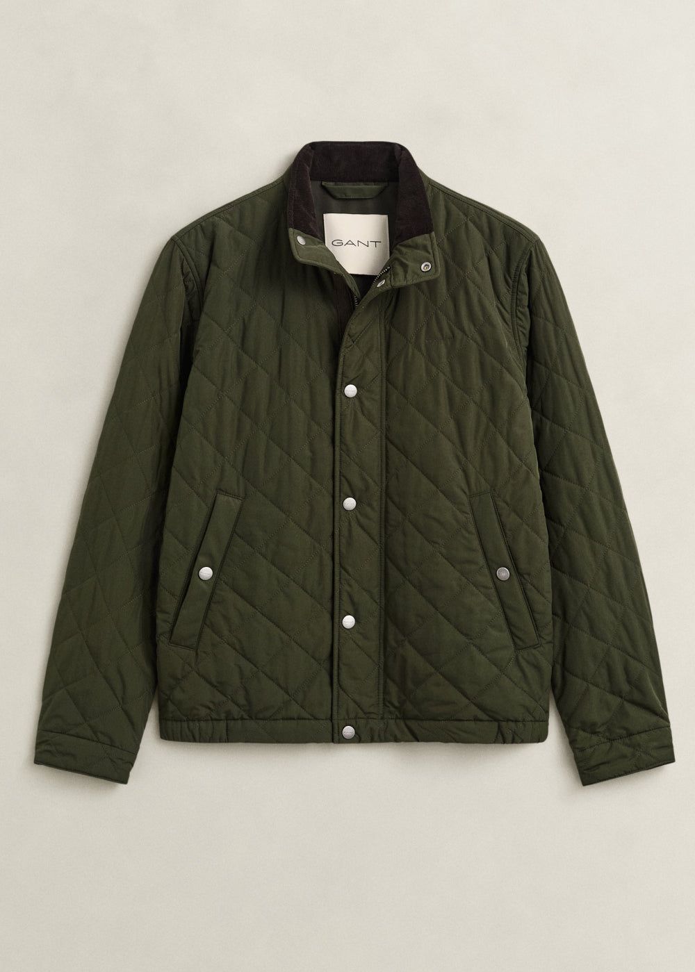 Quilted Jacket AW26 - Dark Moss Green