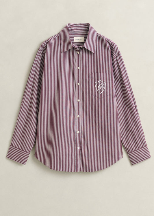 Classic Poplin Striped Shirt