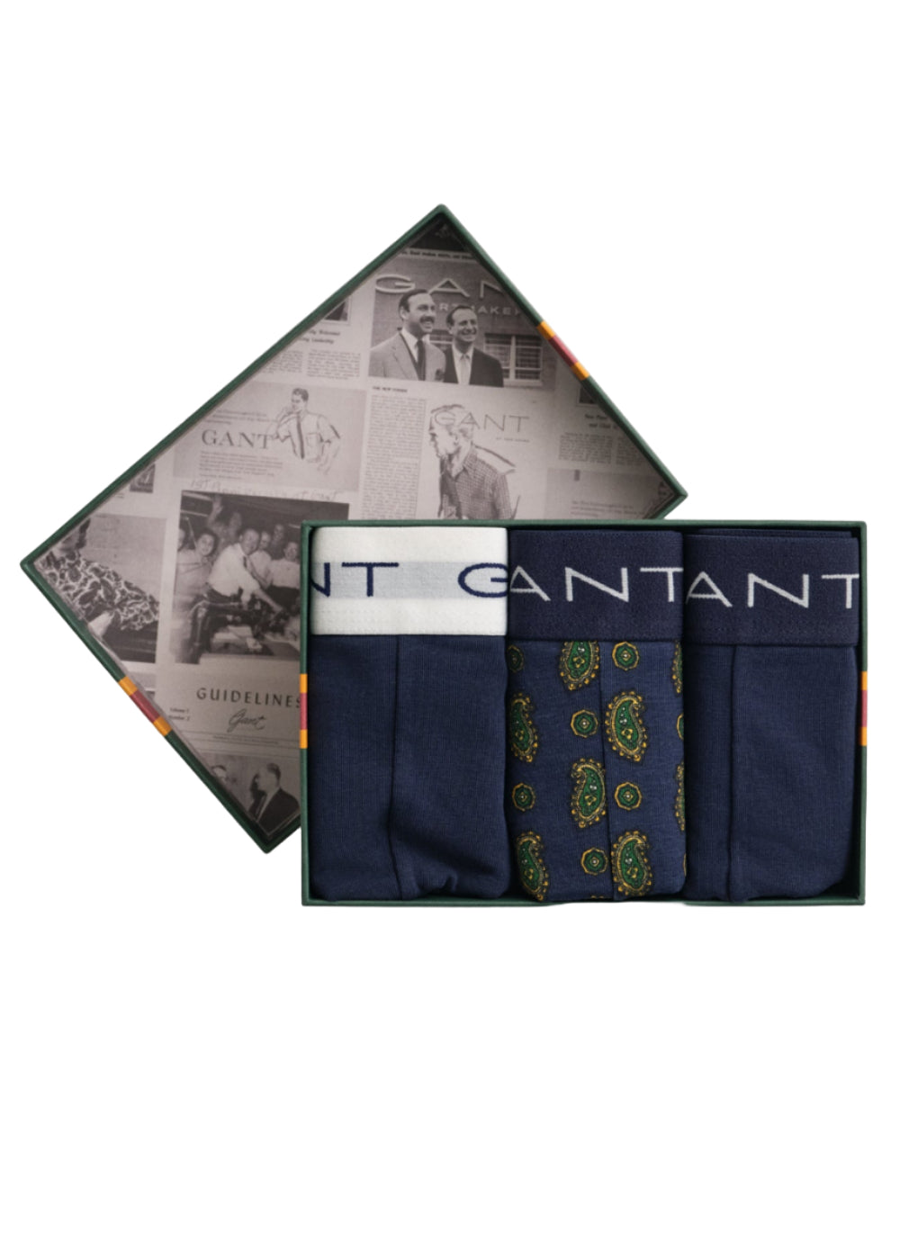 Paisley Print Trunks (3 Pack)