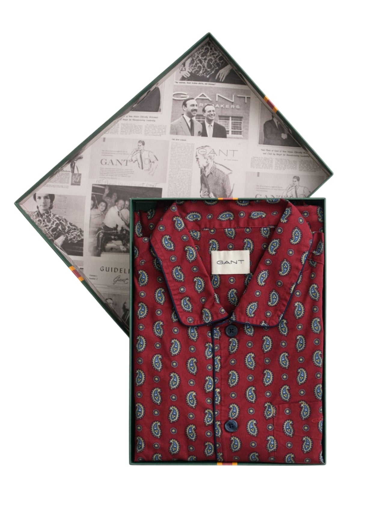 Paisley Print Pyjama Gift Box Set