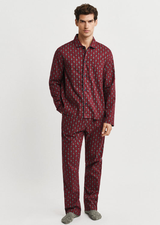 Paisley Print Pyjama Gift Box Set