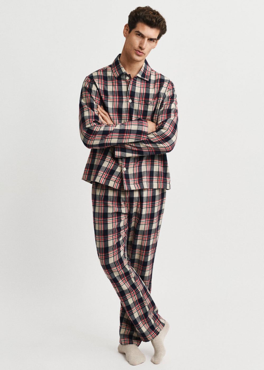 Flannel Check Pyjama Gift Box Set