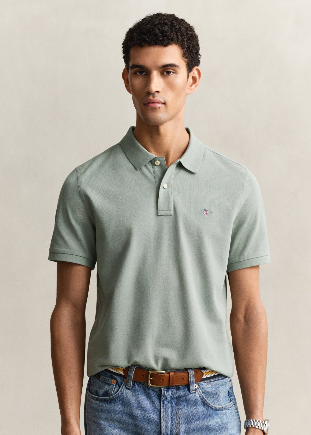 Shield Pique Polo