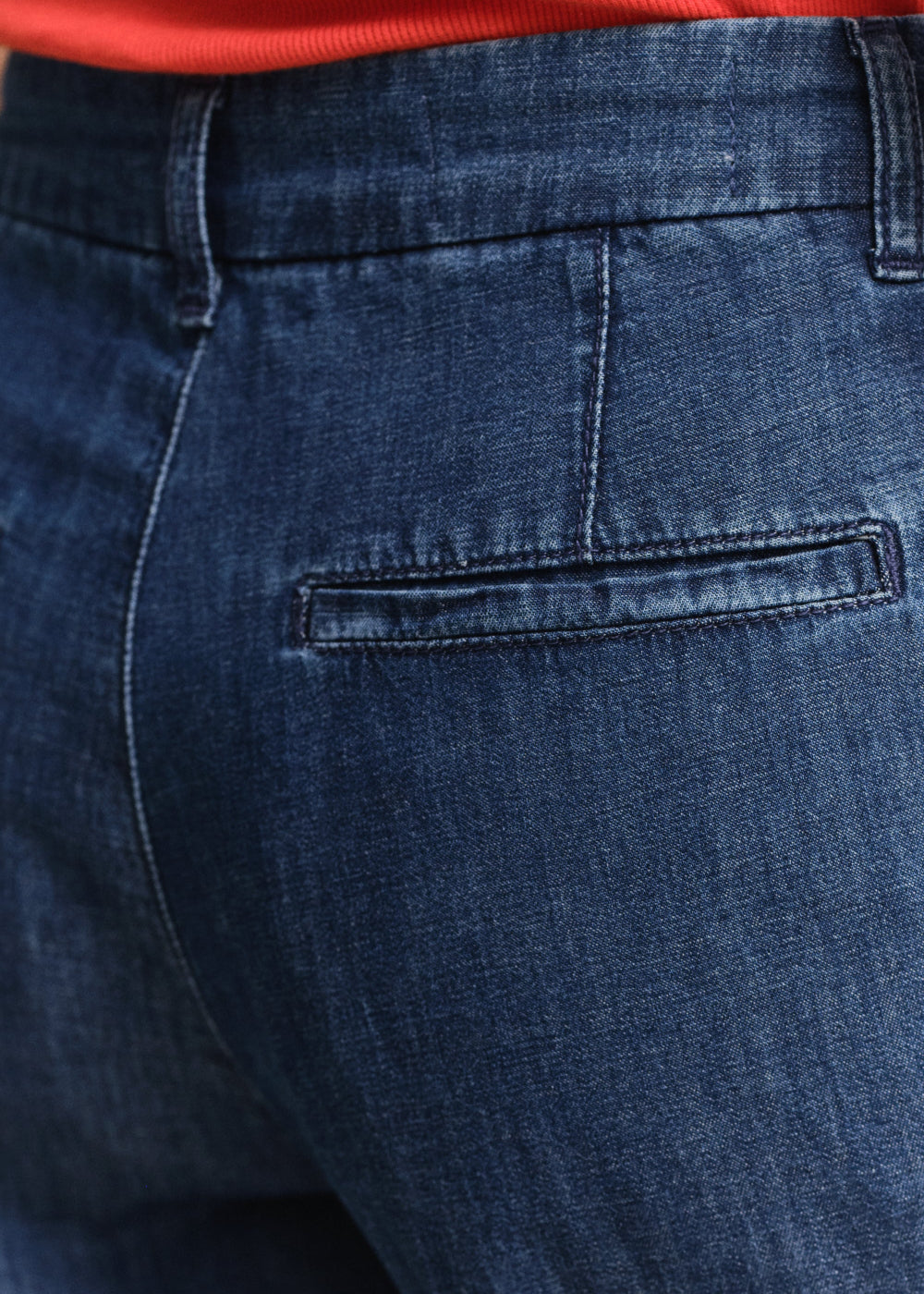 Relaxed Cotton Linen Jeans