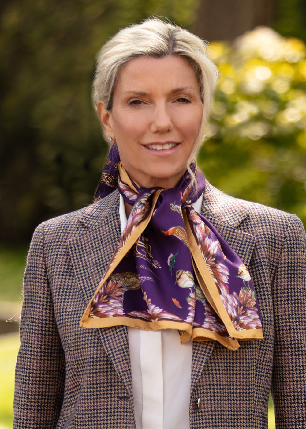 Grouse Misconduct Classic Silk Scarf