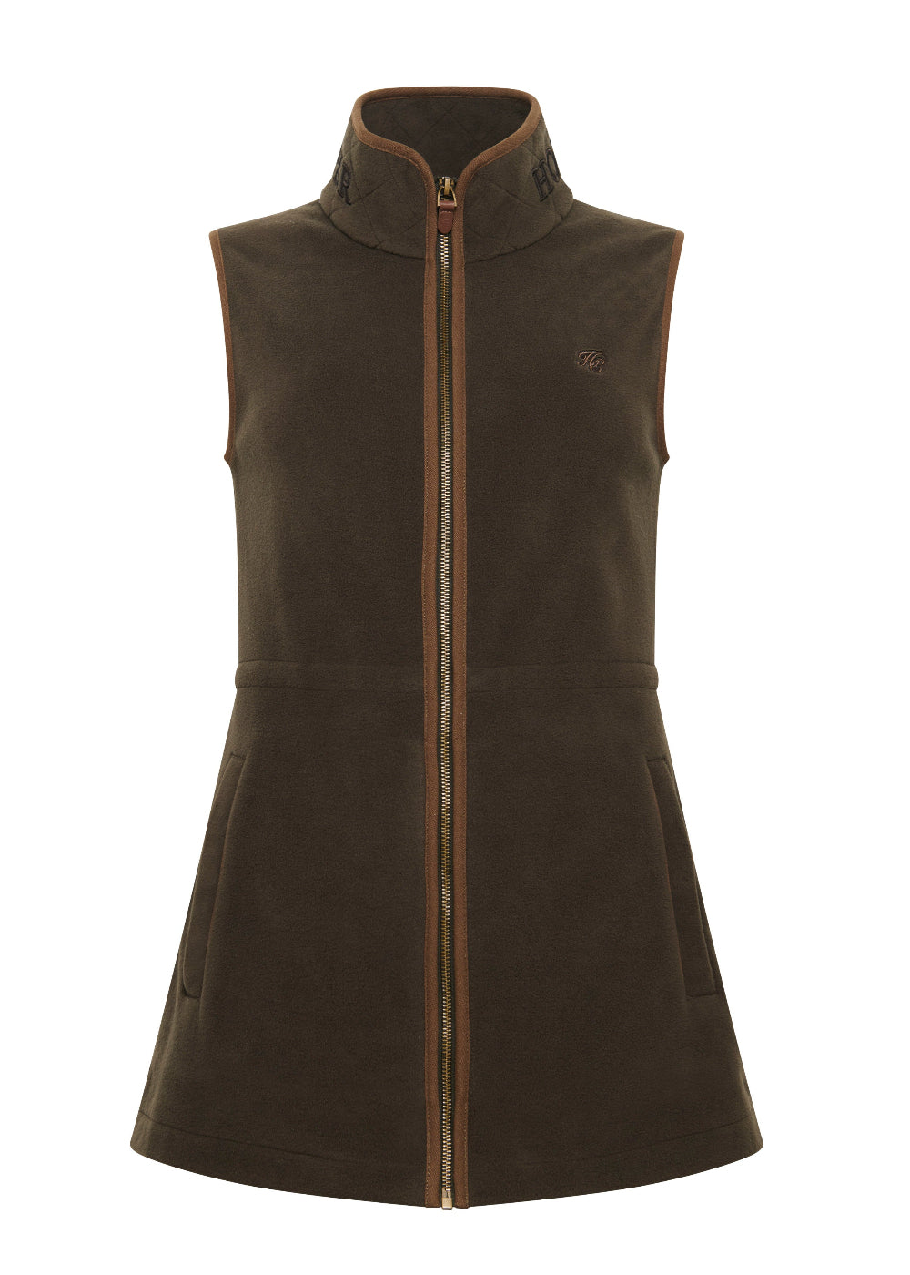 Country Longline Fleece Gilet