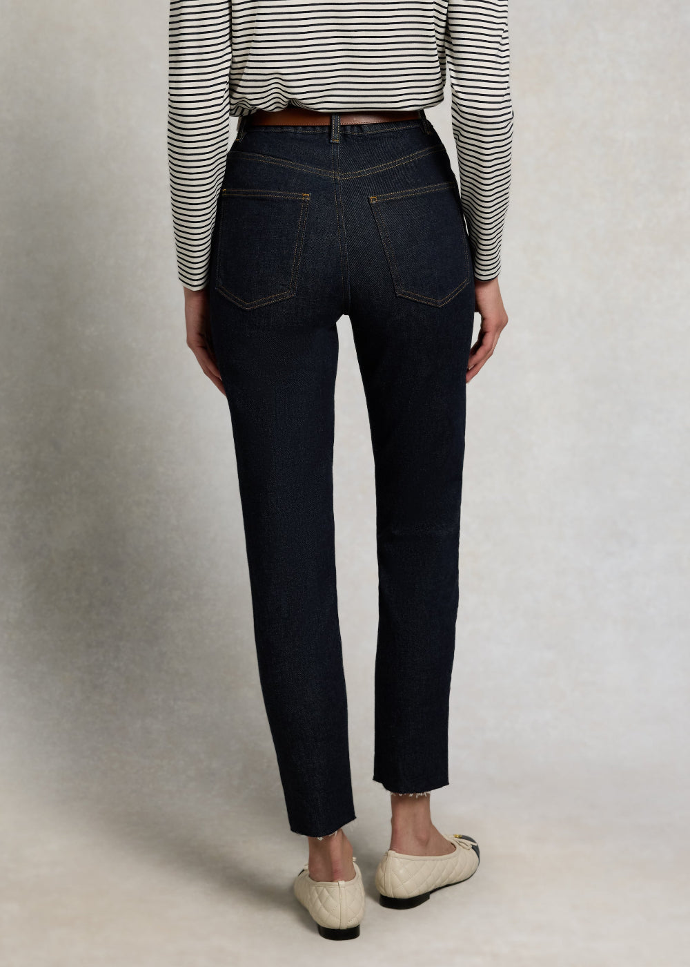 High Rise Slim Jeans