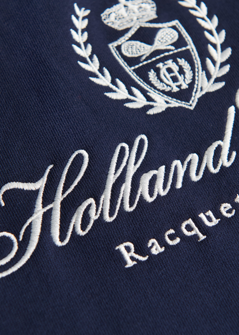 Mock Collar Crew Neck Sweat