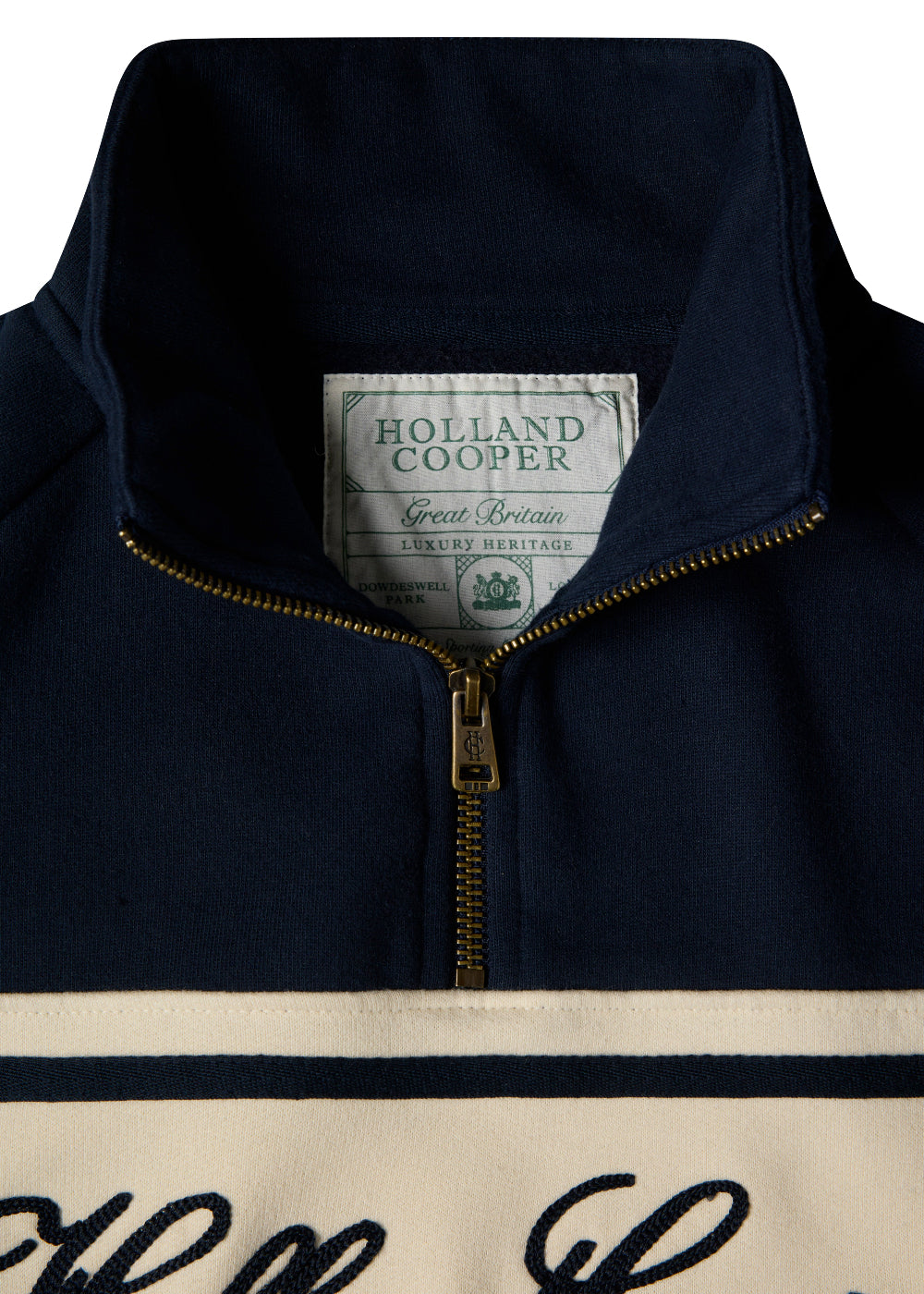 Signature Quarter Zip Sweat