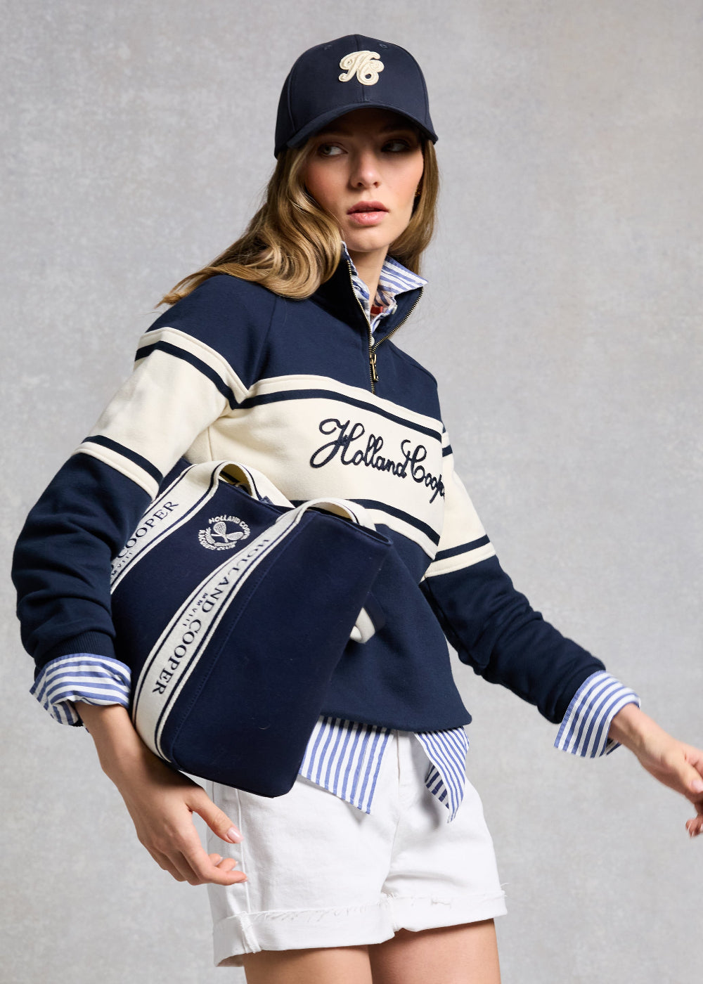 Signature Quarter Zip Sweat