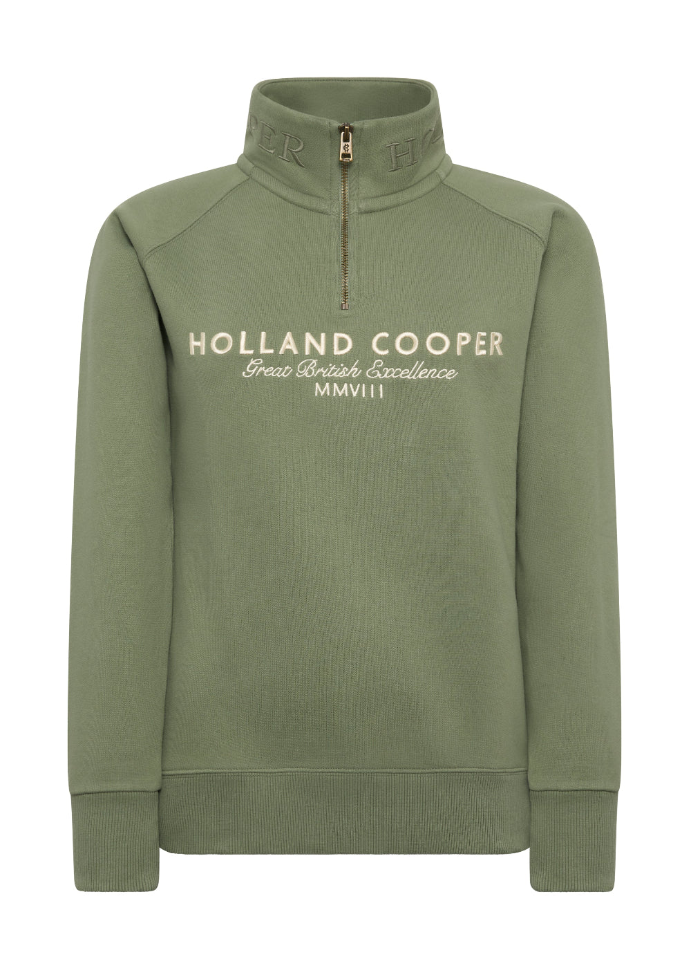 Sporting Goods Zip Henley