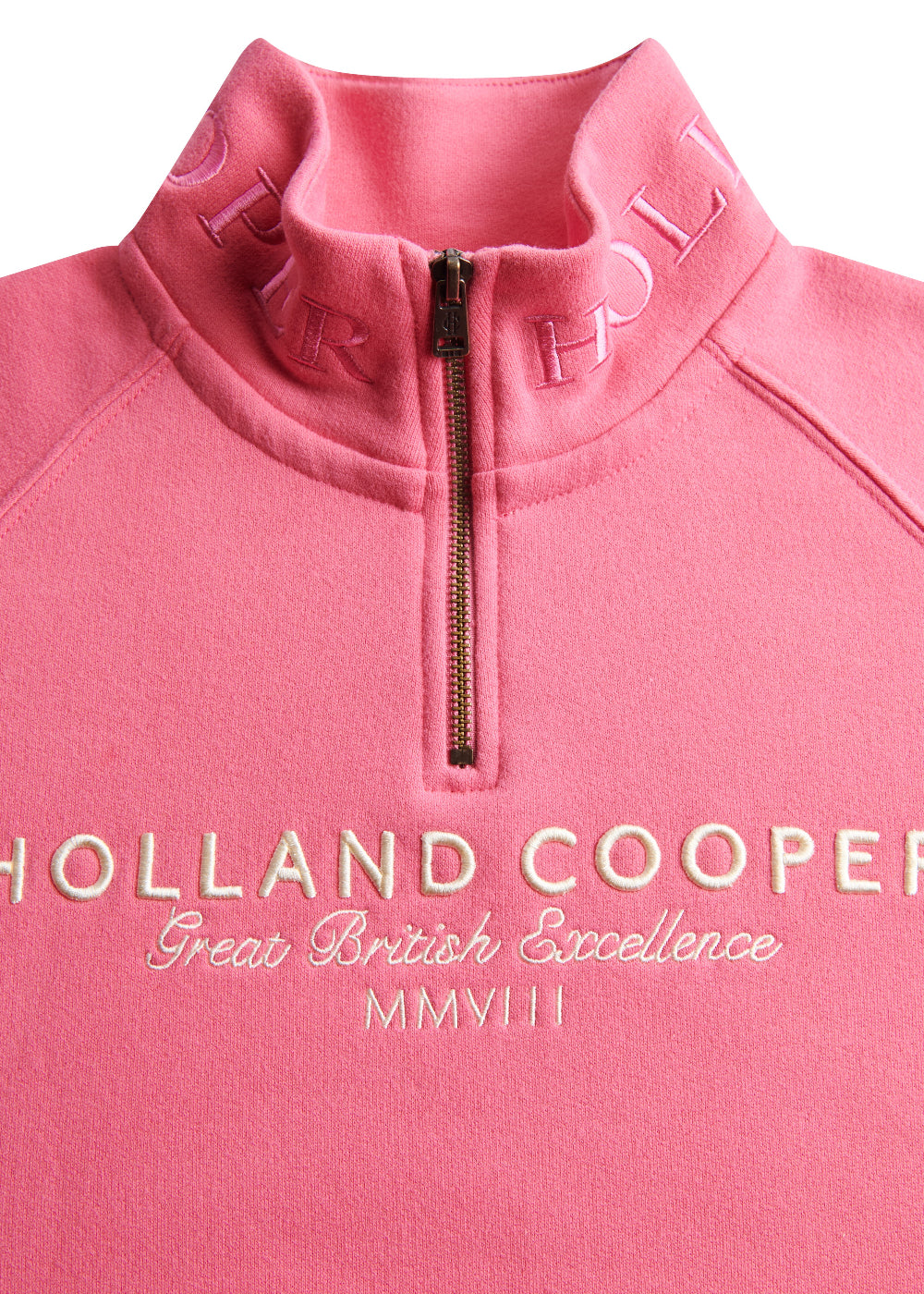 Sporting Goods Zip Henley