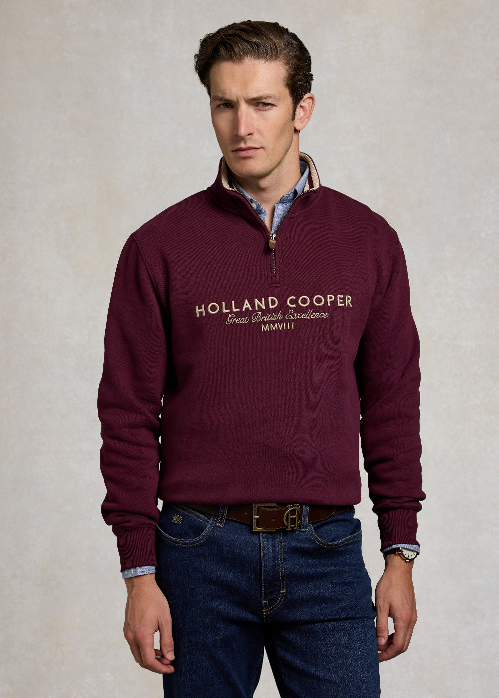 Quarter Zip Sweat